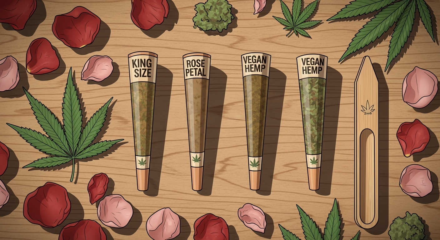 Fumo em Cone - Um Guia sobre Cones, Rosa, King, Opções Vegan e Mais