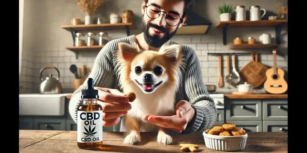 CBD saveur bacon pour chiens