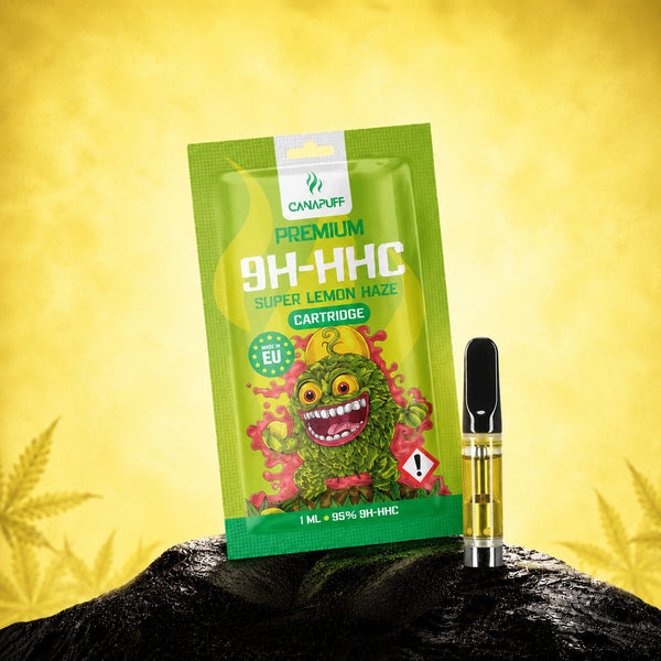 Canapuff 9H-HHC kazeta Super Lemon Haze, 1 ml, sila 95%