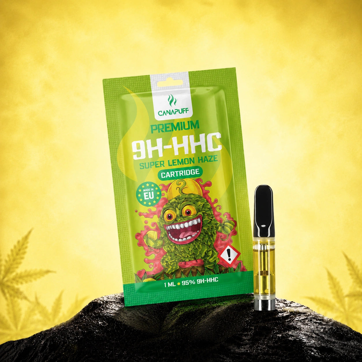 Canapuff 9H-HHC Super Lemon Haze cartridge, 1 ml, 95% strength