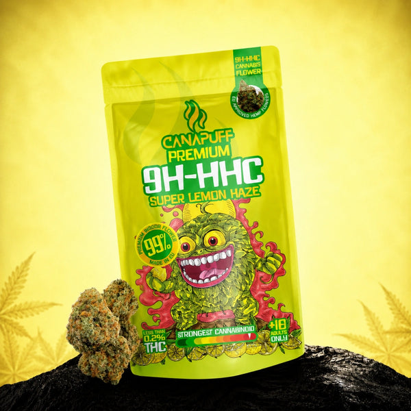 Canapuff 9H-HHC Super Lemon Haze Blüten-Beutel, 99% Stärke