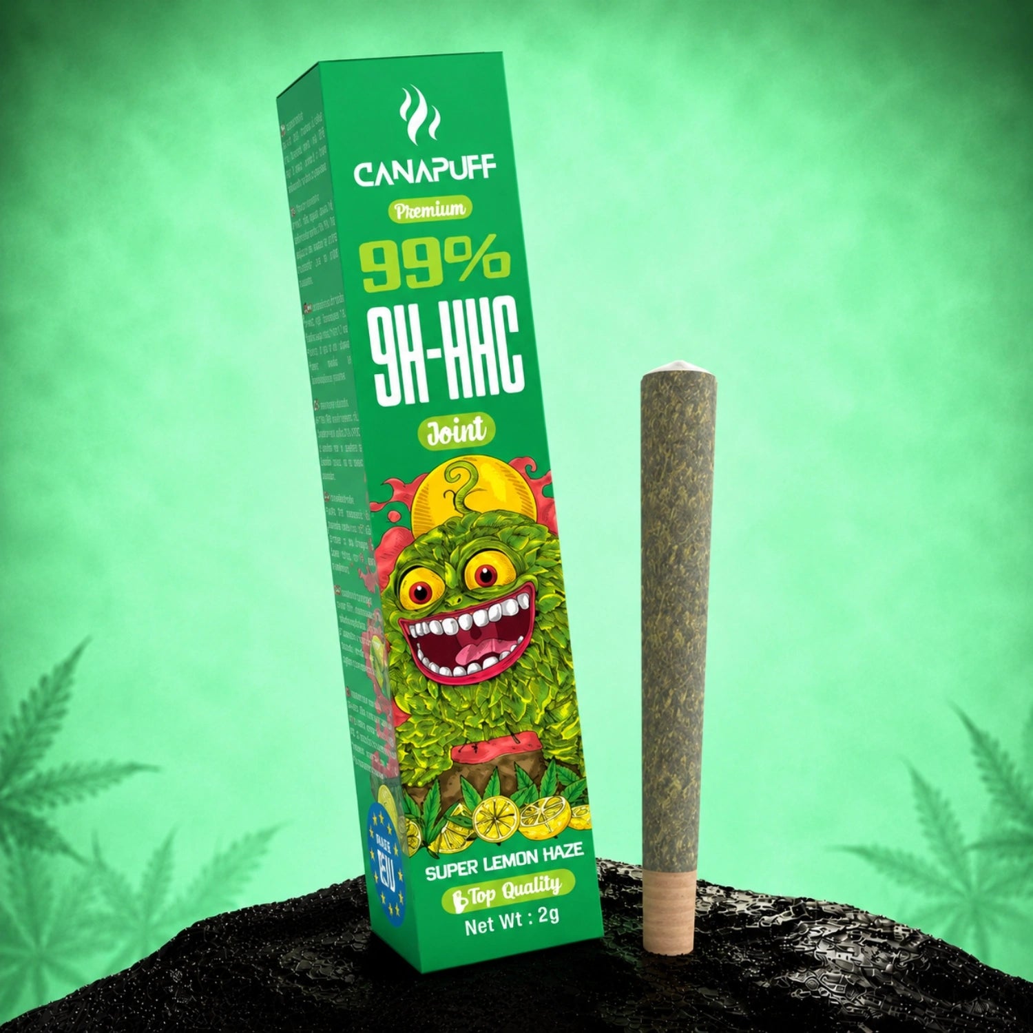 Canapuff 9H-HHC Joint Super Lemon Haze 99% 2g