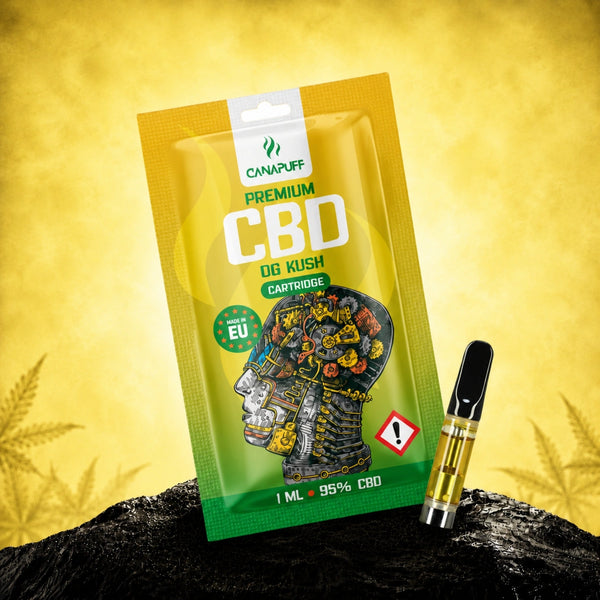 Canapuff CBD OG Kush Cartridge 95% 1 ml