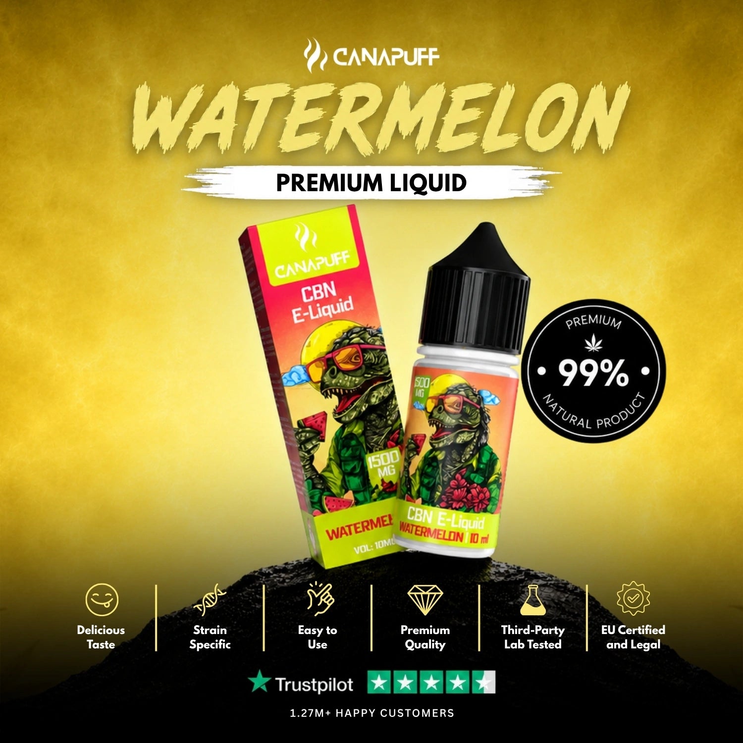 CBN Liquid Watermelon 1.500mg