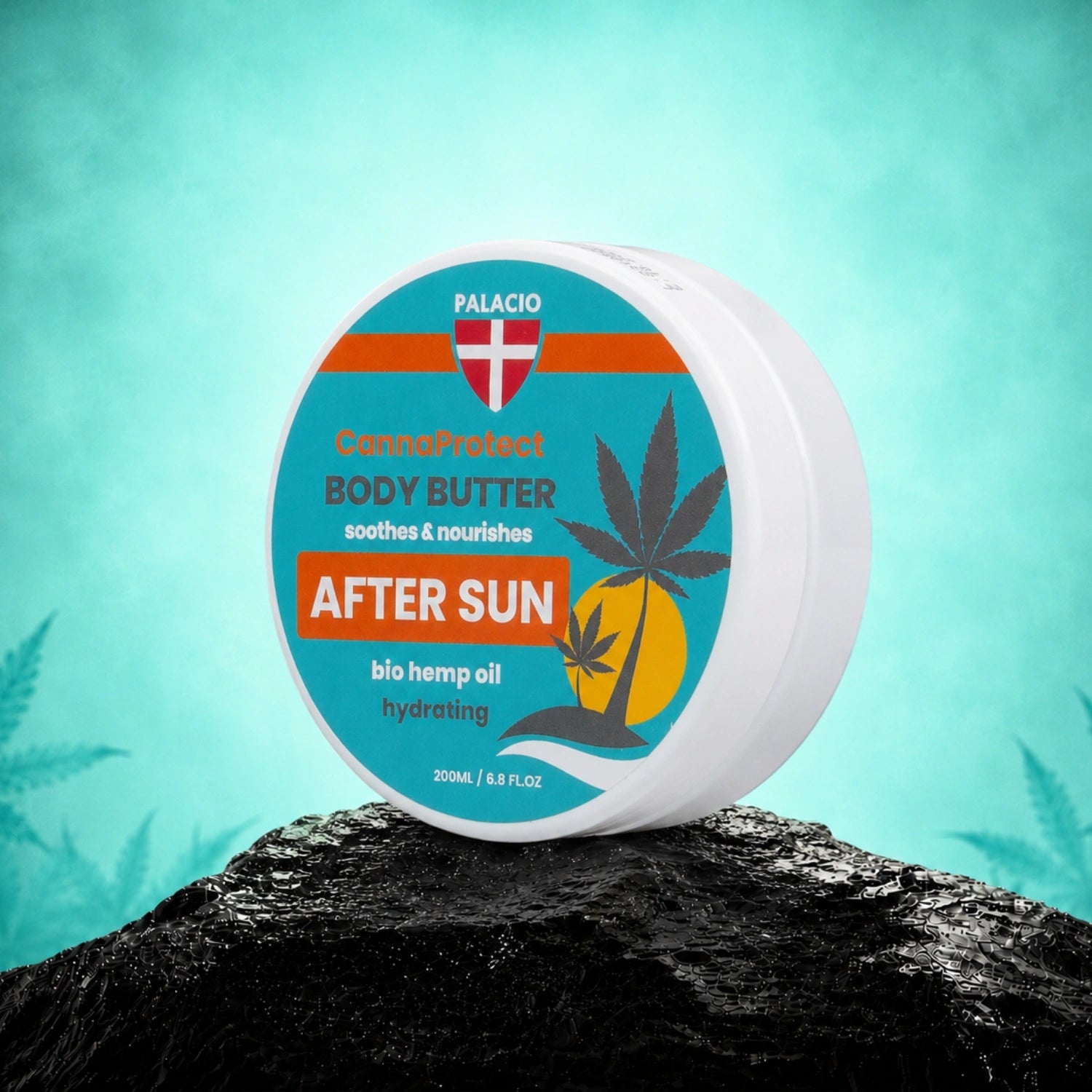 CannaProtect - After sun body butter with hemp, 200 ml - Palacio