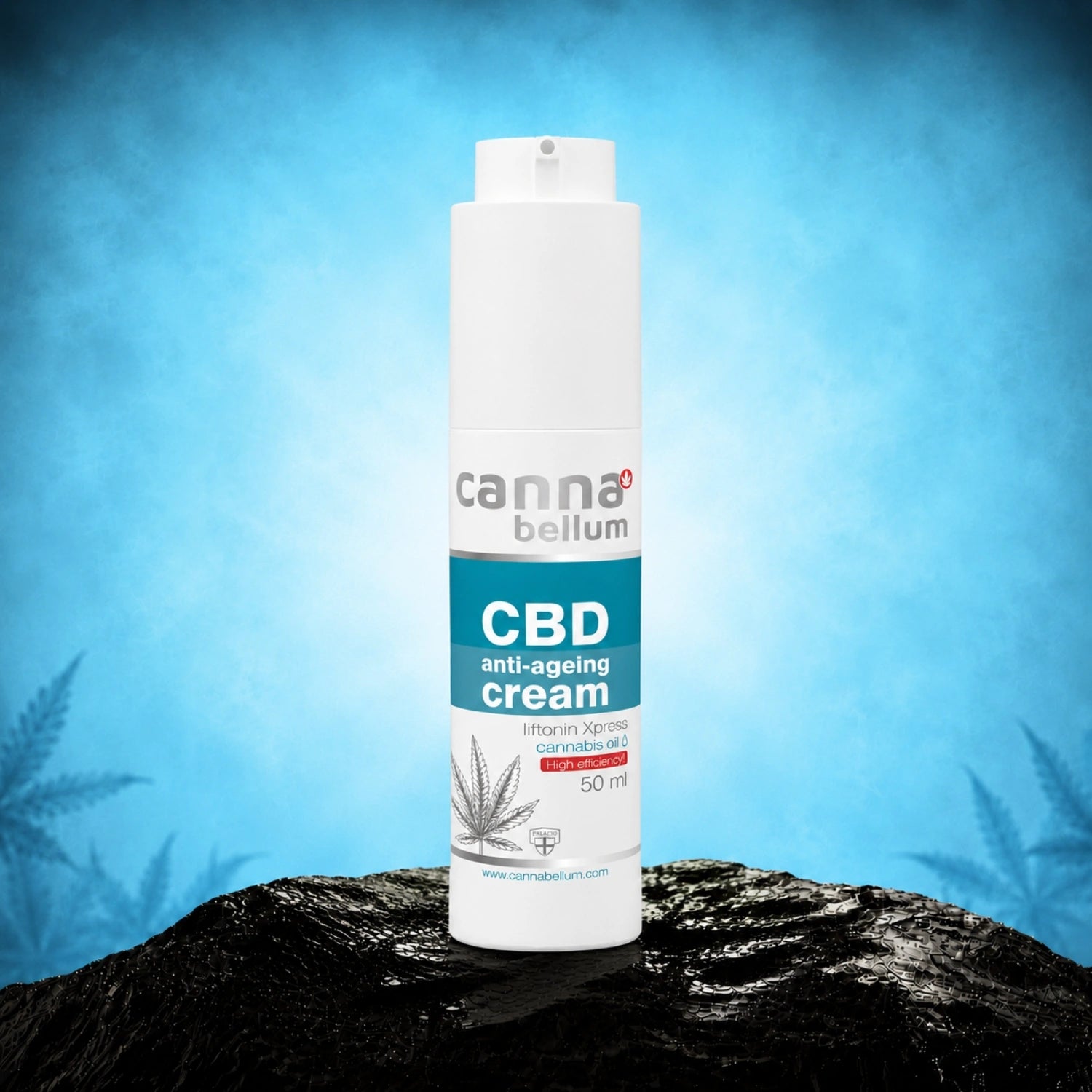 Cannabellum CBD skin anti-aging cream, 50ml - Palacio