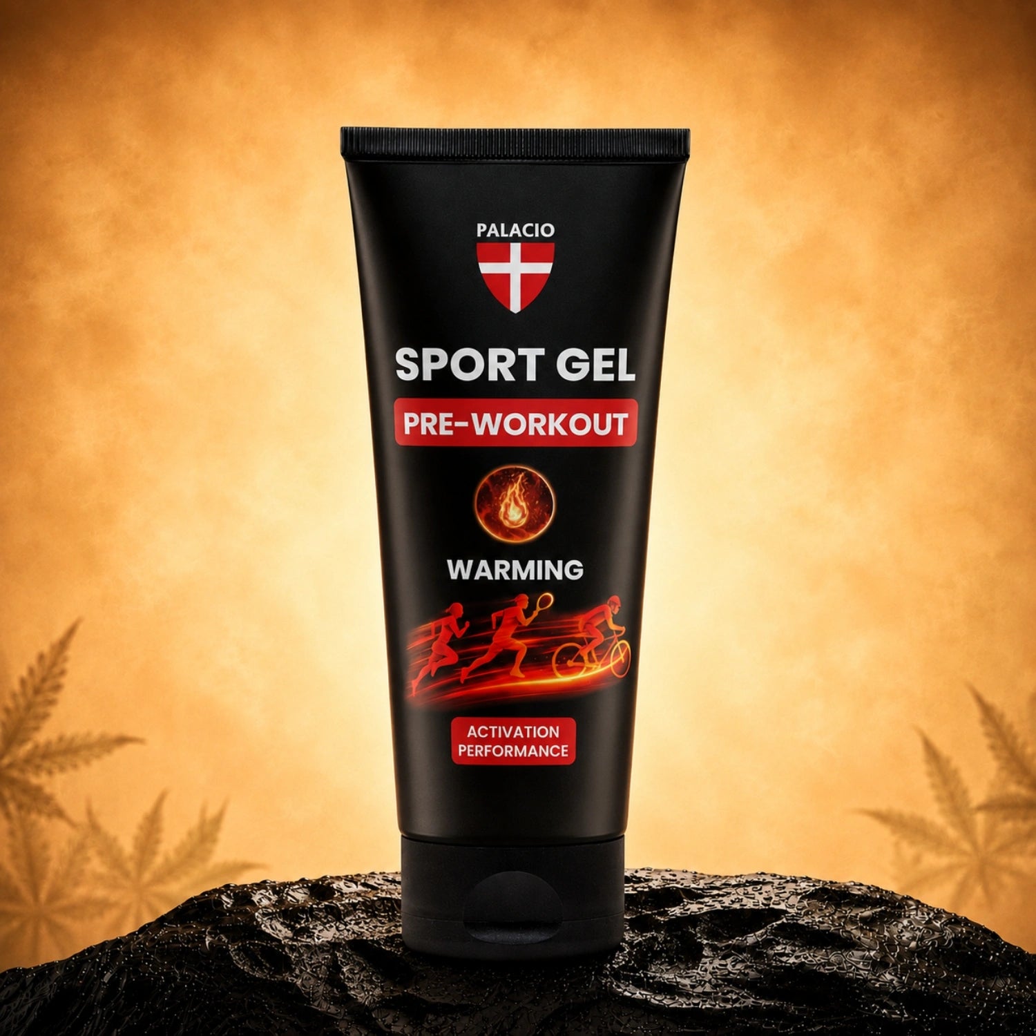 Hemp Sport Gel Forte Warm, 200ml - Palacio