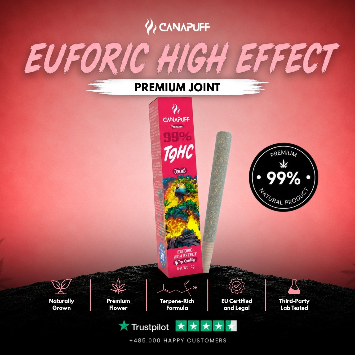 TⳊHC Joint Euforic High Effect 99%
