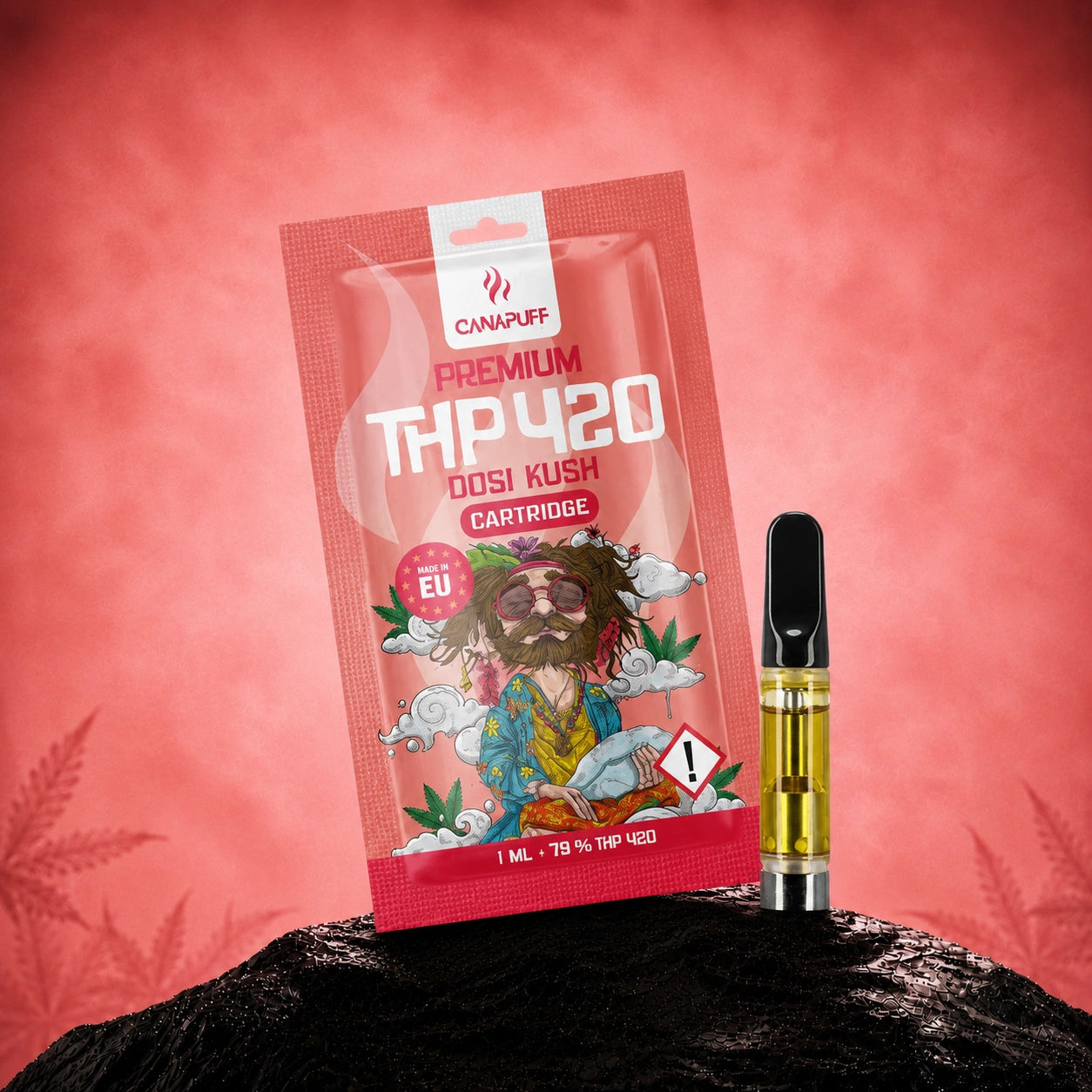 Canapuff THP420 Dosi Kush cartridge 1 ml 79%
