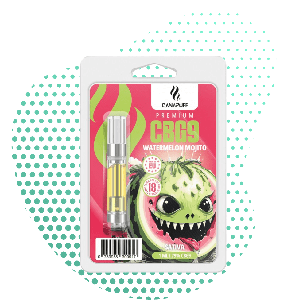 Canapuff - Watermelon Mojito - CBG9 79% - uložak Canapuff