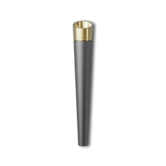 Vessel Cone Gunmetal držiak na pre-roll s vrchom v zlatom tóne