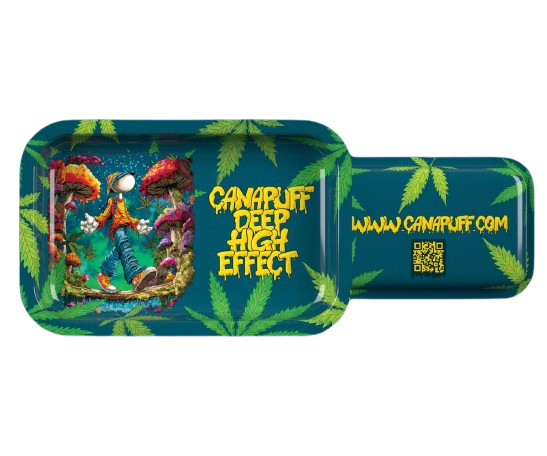 Canapuff rolling tray, Deep High Effect, large size
