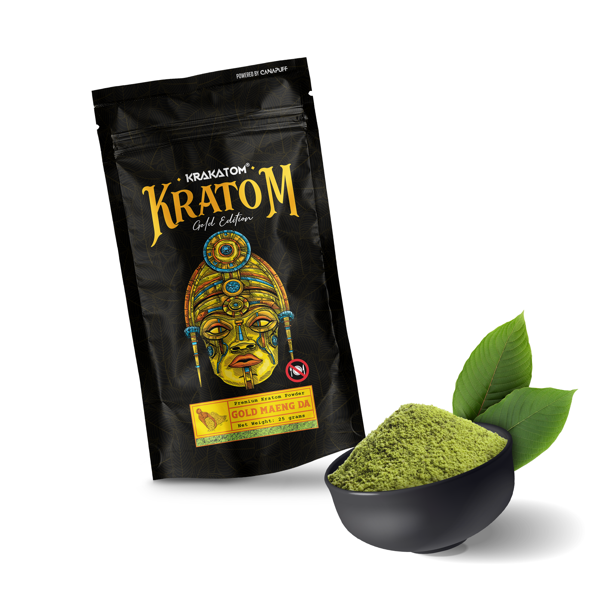 Krakatom - Guld Maeng Da - Guld Udgave-Canapuff