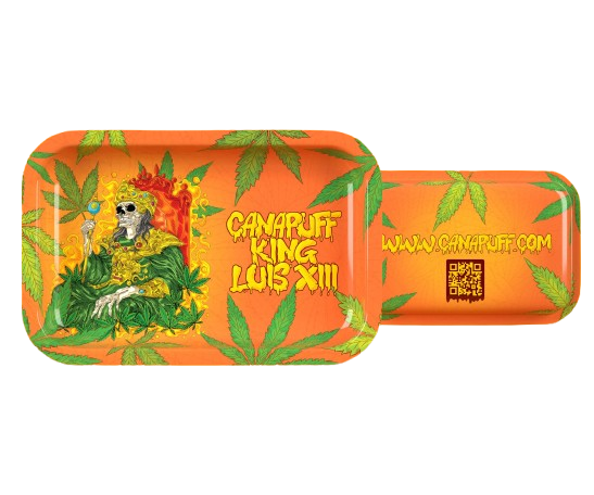 Canapuff King Luis XIII rolling tray, extra large