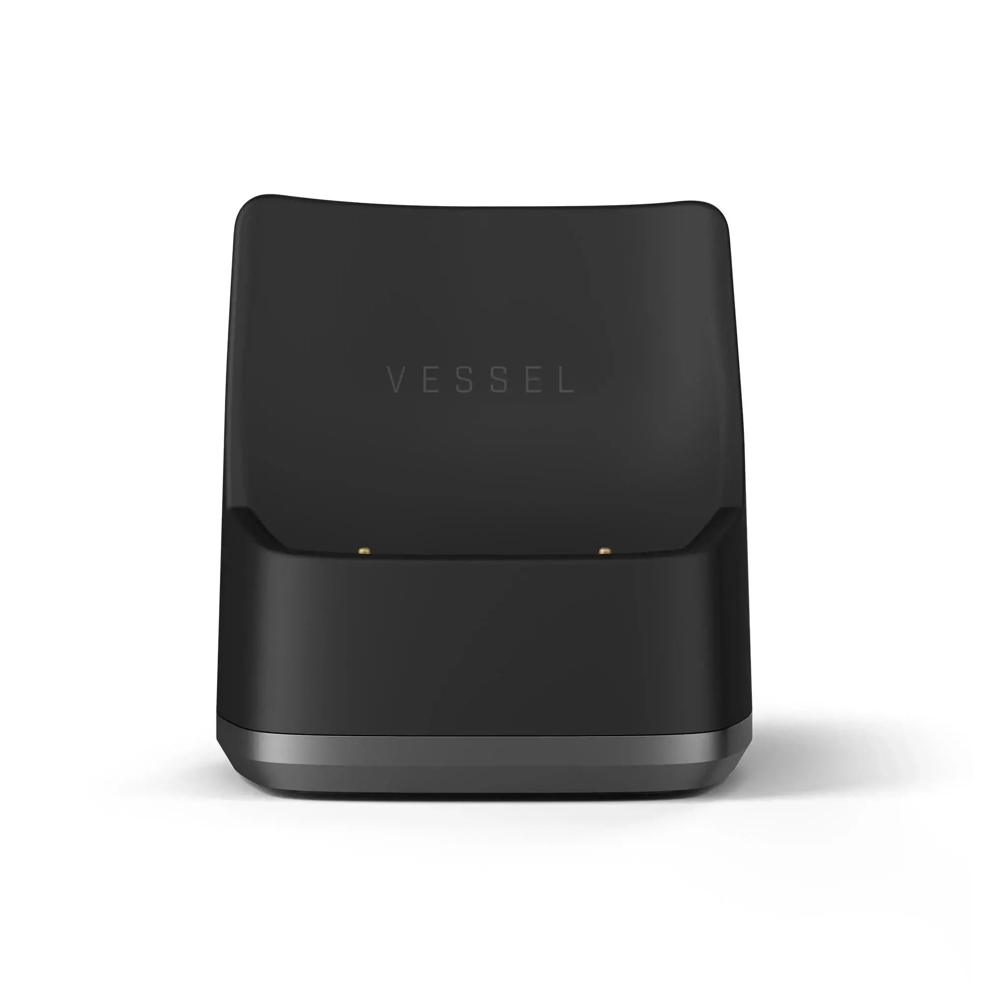 Vessel Ridge Charger, black charging dock for vape cartridges