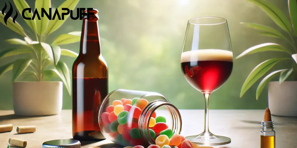 Možeš li miješati CBD gumene bombone s alkoholom? Vodič za sigurnu upotrebu i učinke - Canapuff