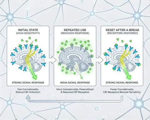 Cannabinoid Tolerance: Why It Builds and How to Reset It