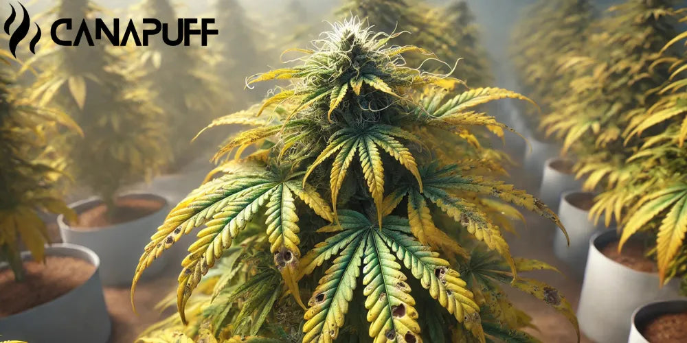 Symptomen van Cannabisblad