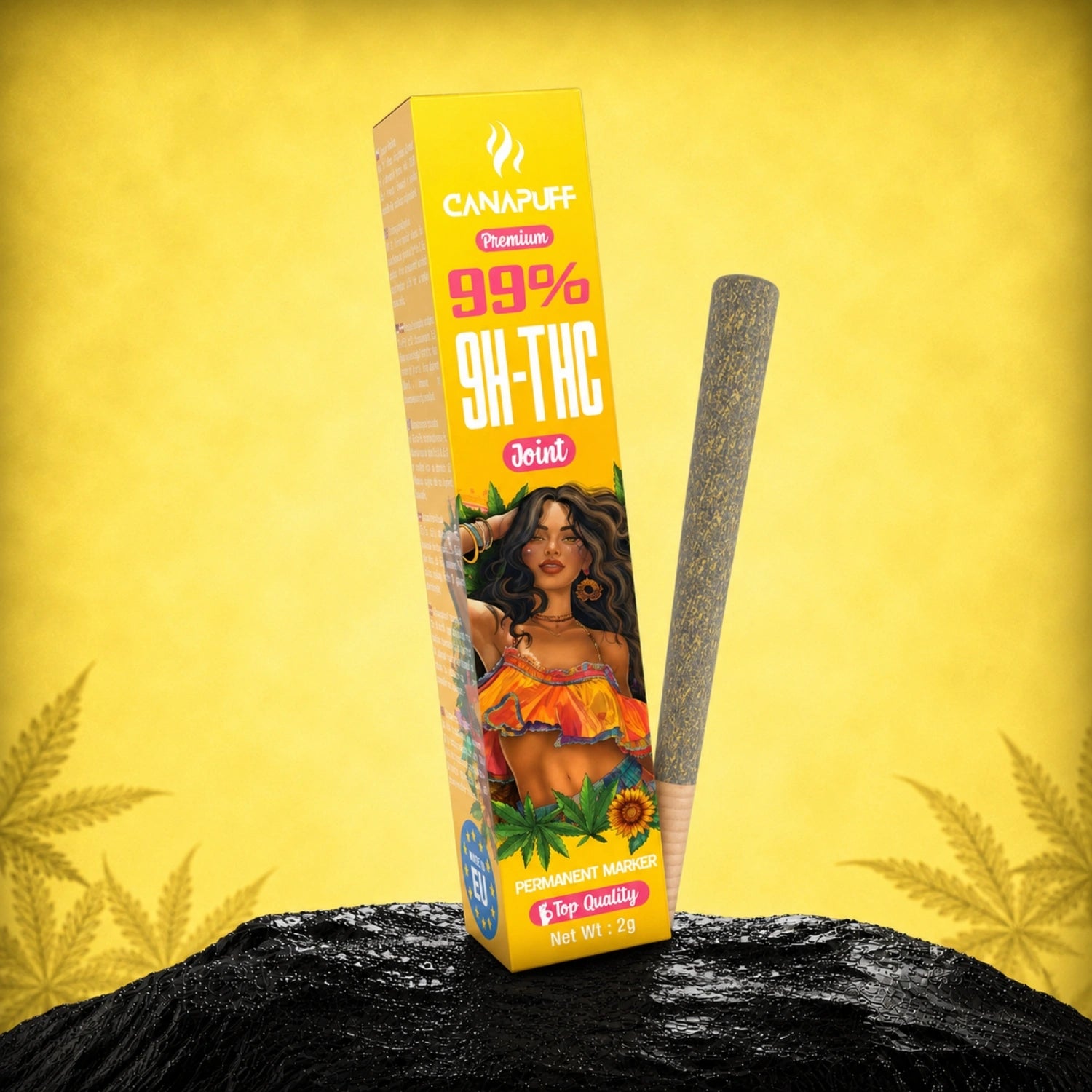 Canapuff 9H-THC Joint Permanent Marker 99%, 2g