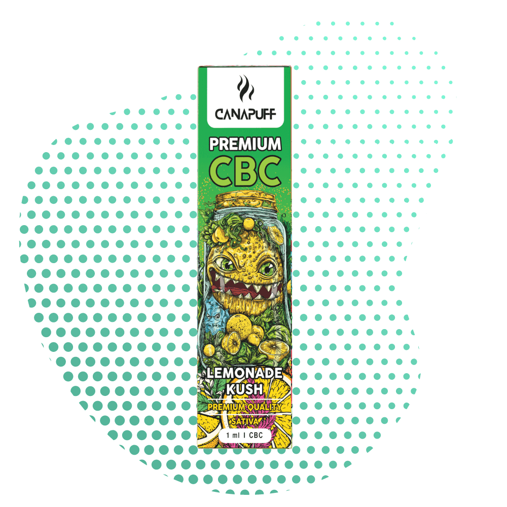LEMONADE KUSH 79% CBC - Canapuff - Μια Χρήση - 1ml Canapuff