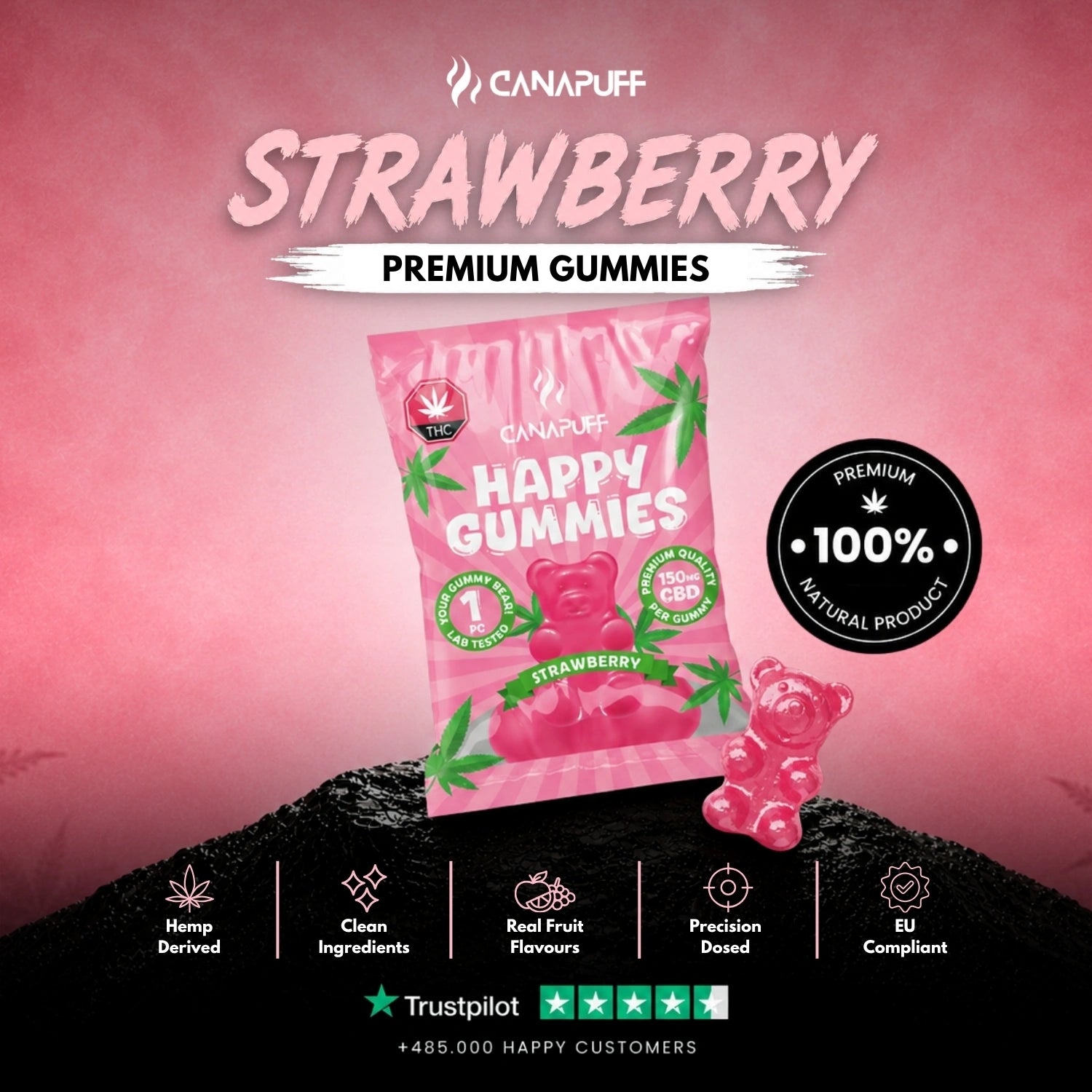 CBD Gummies Strawberry