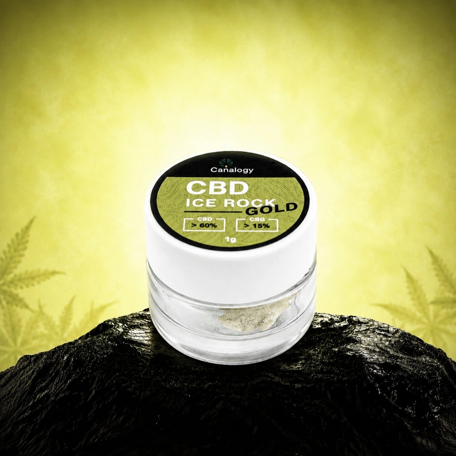 CBD IceRock Gold 60% CBD, 15% CBG