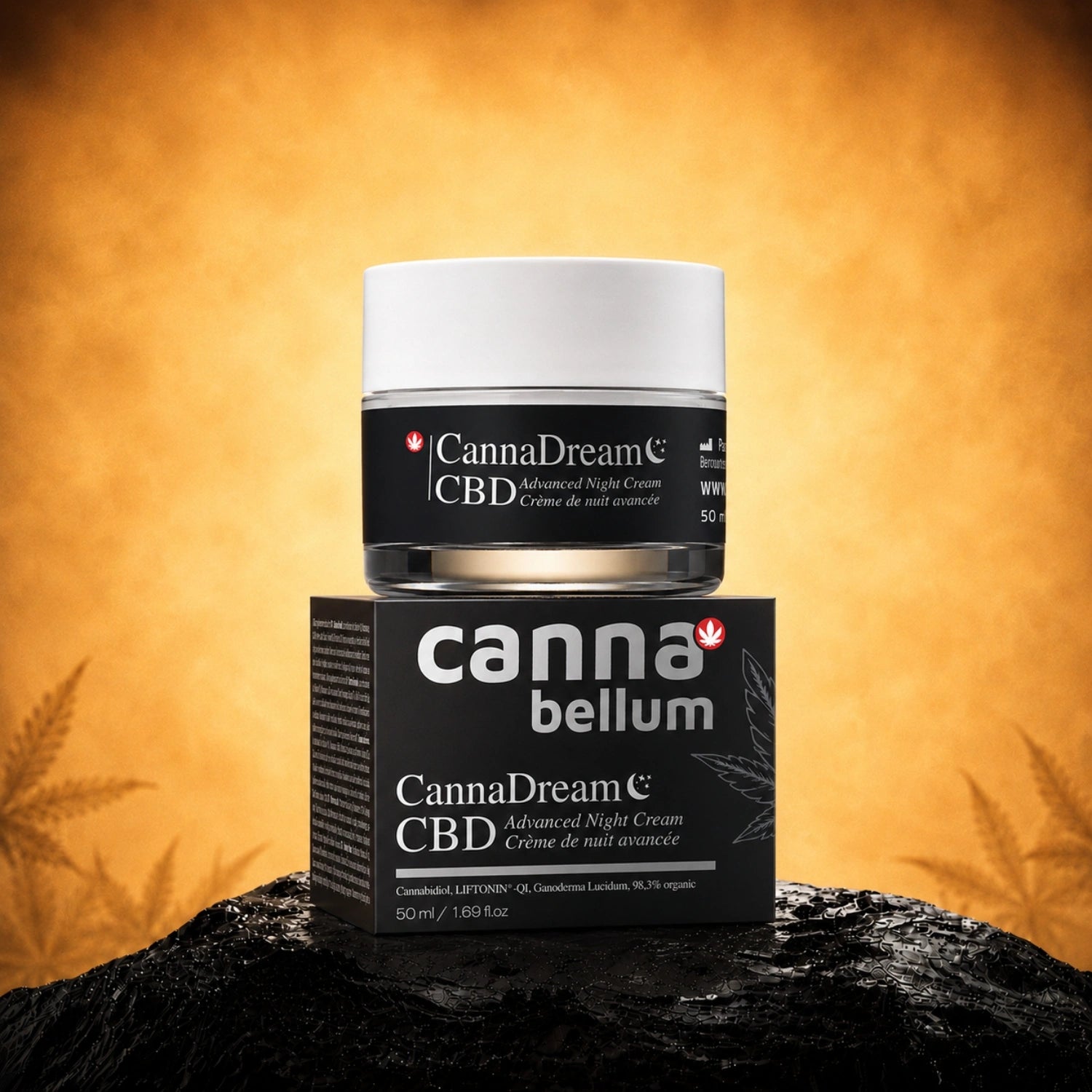 Cannabellum CBD CannaDream night cream, 50ml - Palacio