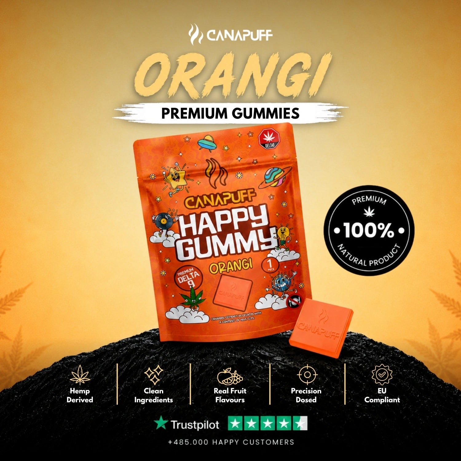 Delta 9 Gummy Orangi