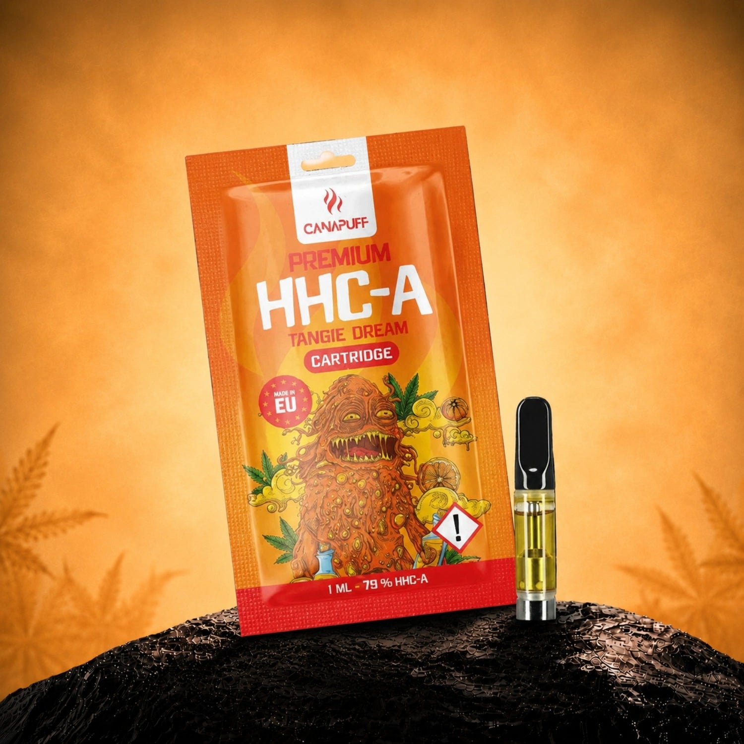 Canapuff HHC-A Tangie Dream Cartridge 1 ml 79%, made in EU