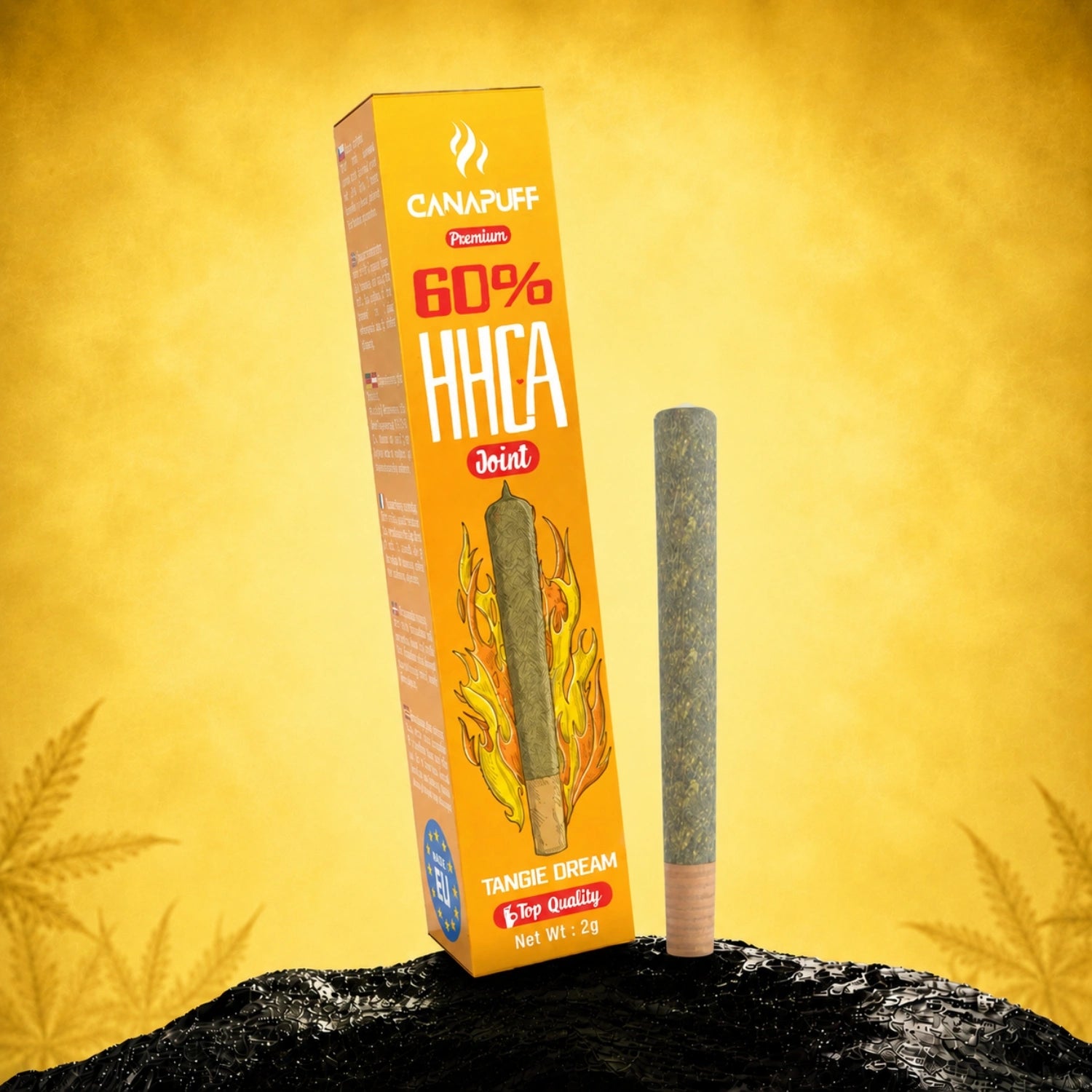 Canapuff HHCA Joint Tangie Dream 60%, 2g, single pre-roll with packaging