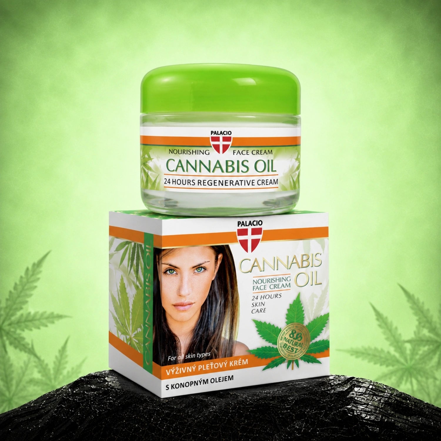 Hemp skin cream, 50 ml - Palacio
