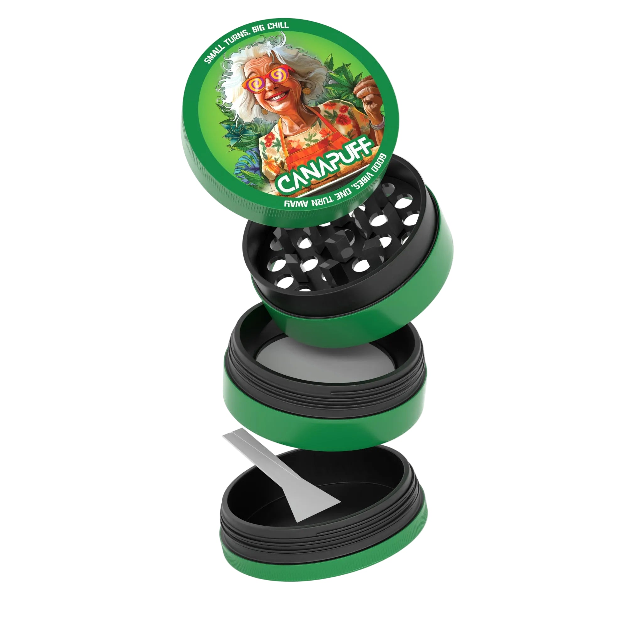 Canapuff Metal Grinder Snicker Doodle