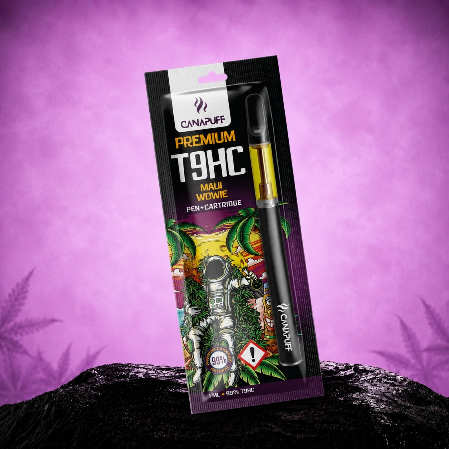 Canapuff T9HC Pen+Cartridge Maui Wowie 99% 1ml