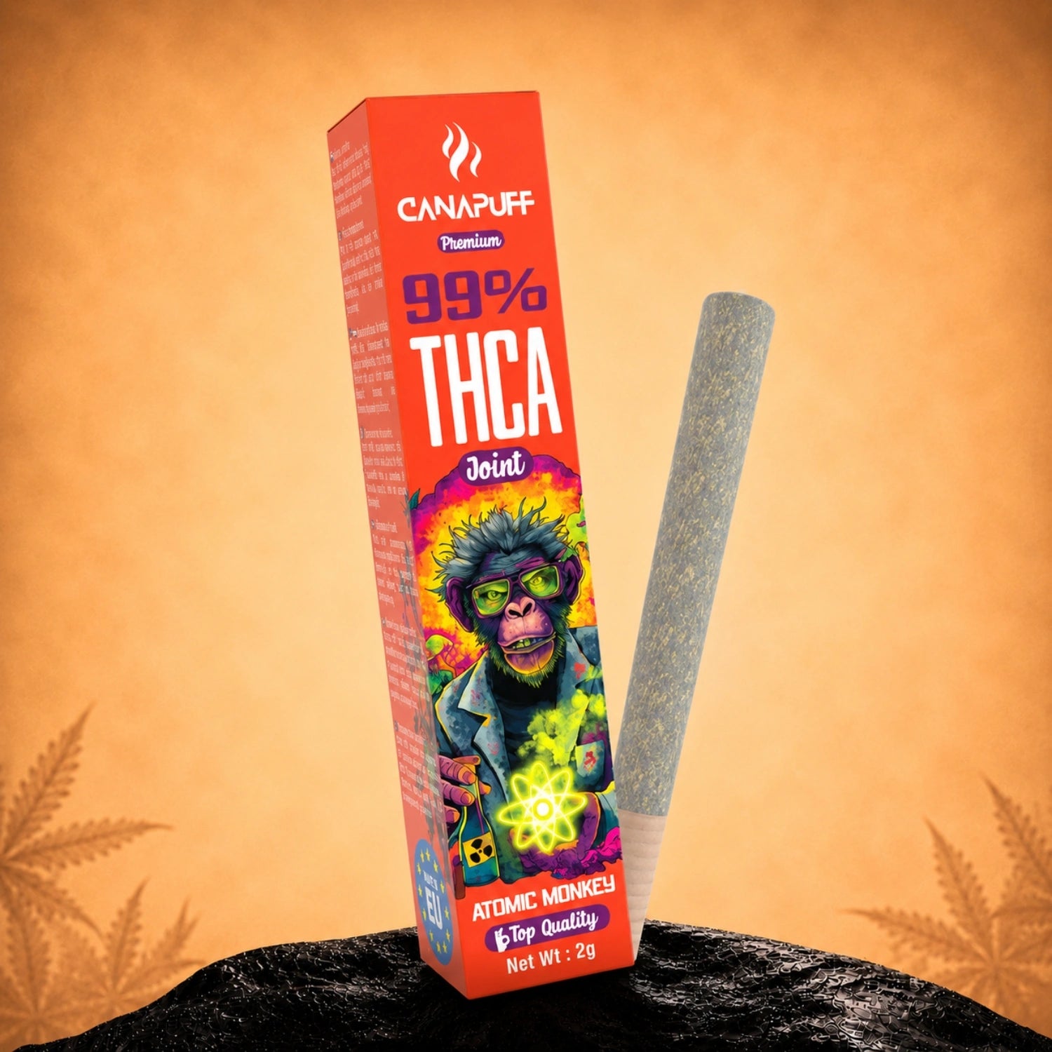 Canapuff 99% THCA Joint Atomic Monkey 2g