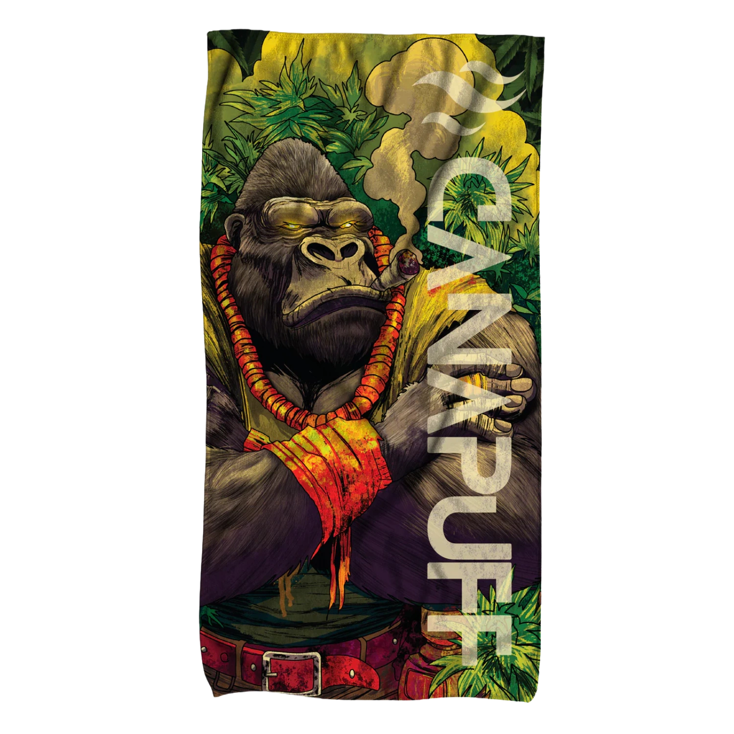 Canapuff Towel Gorilla Power