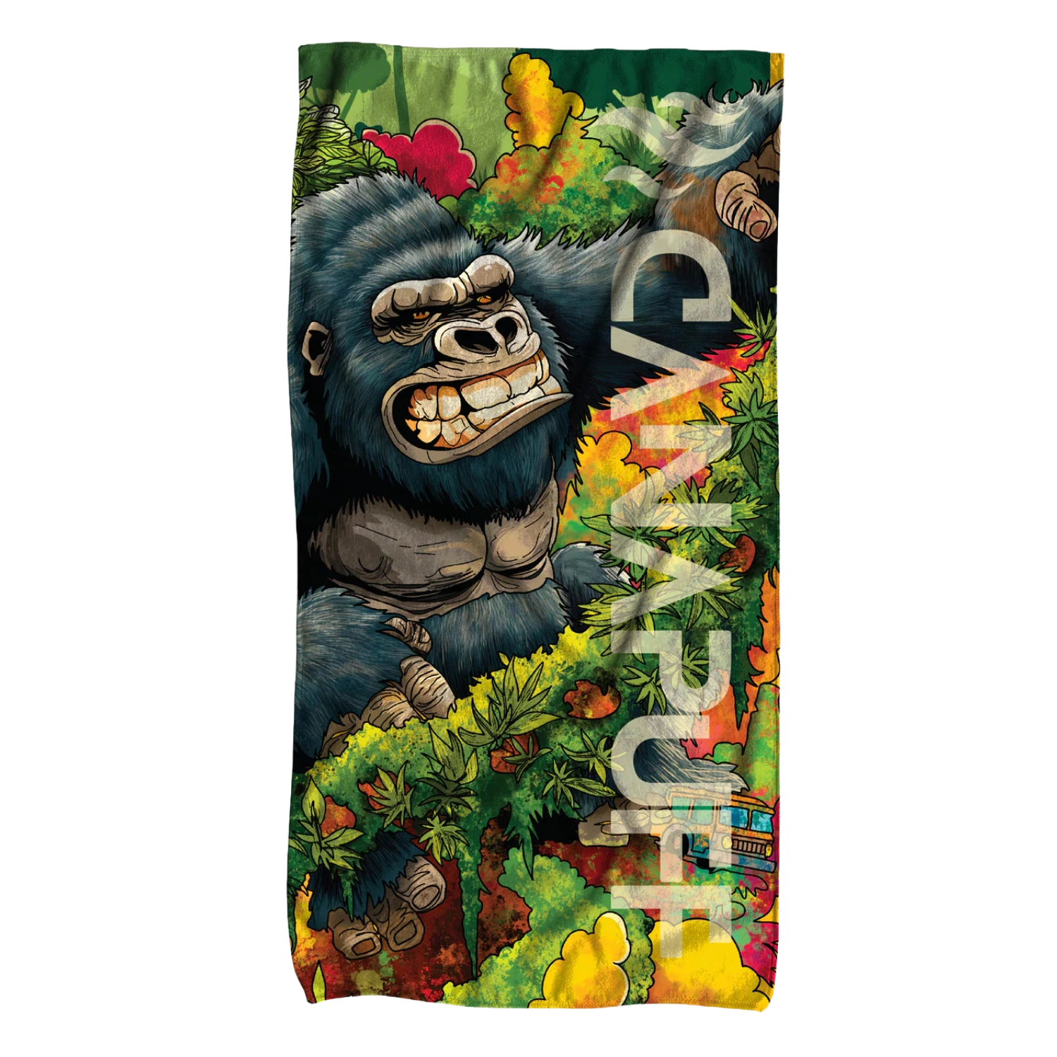 Canapuff Towel Jungle Gorilla