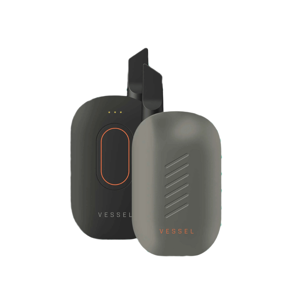Vessel Compass vape device with charging dock, Yosemite colorway