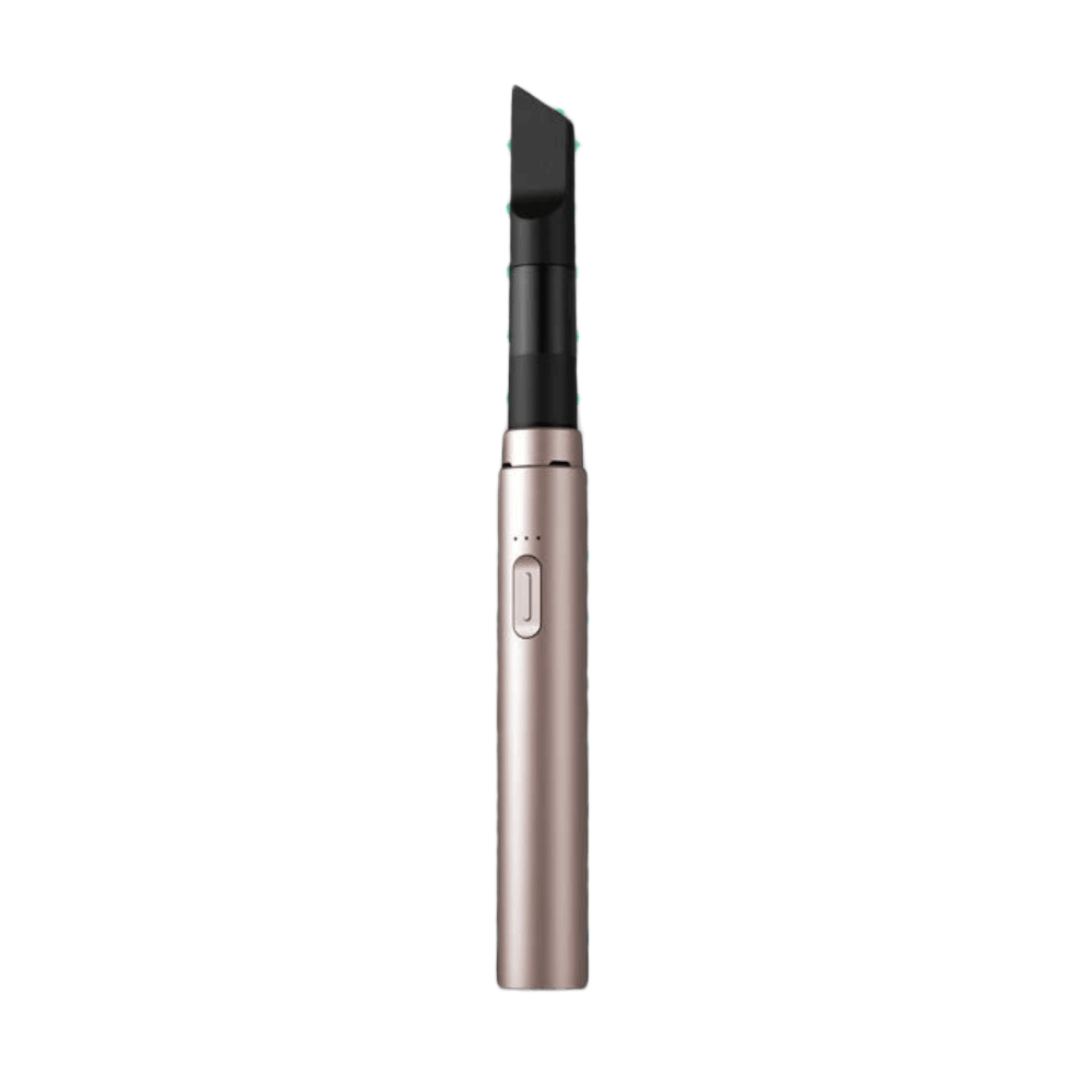 Vessel Core vape pen in blush with black mouthpiece
