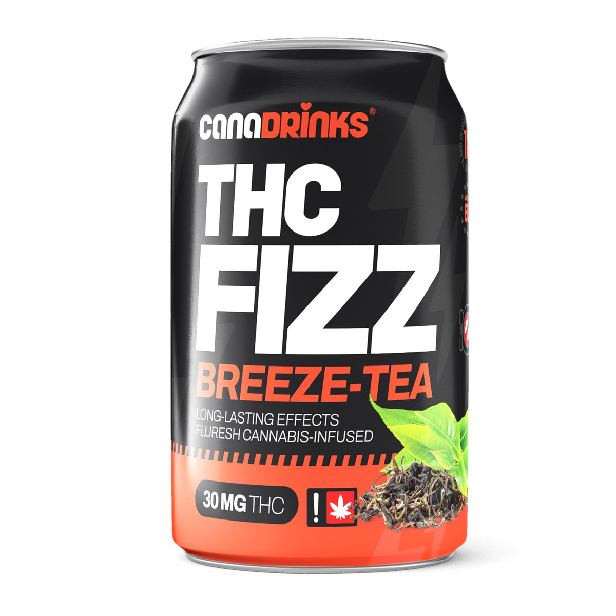 THC Fizz Breeze-Tee 30 mg/THC-Canapuff
