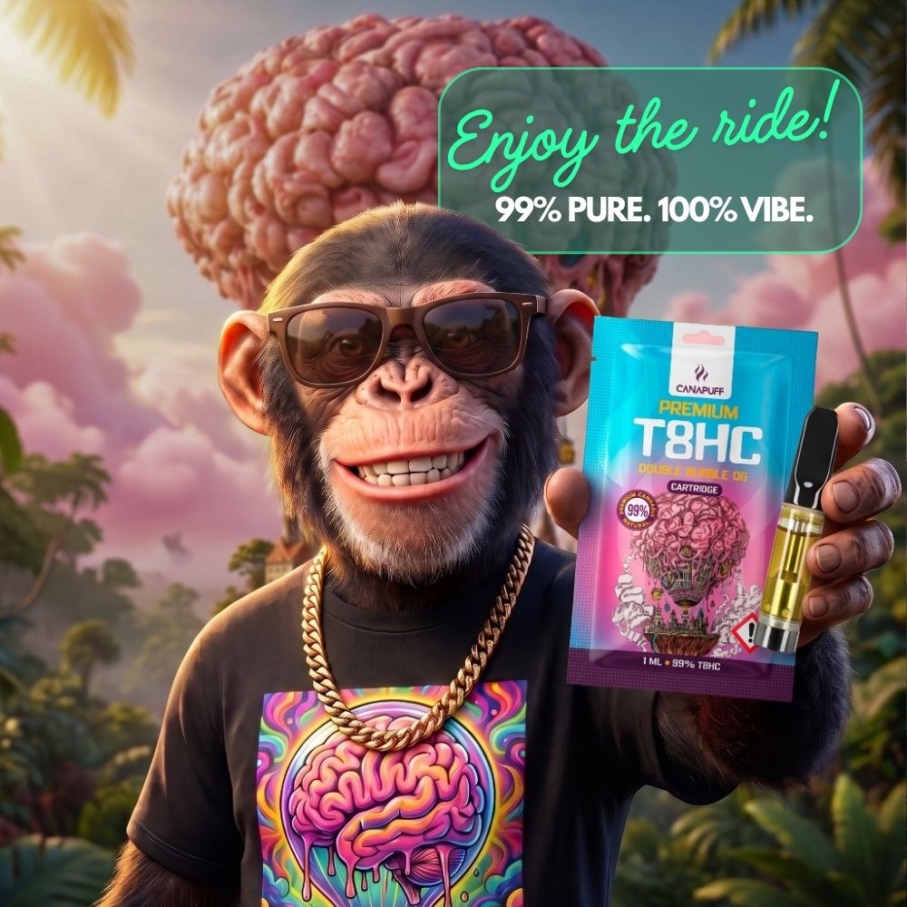 Vapes, blomster, spiselige produkter.<br>Din <em>VIBE</em> er her et sted.<br>