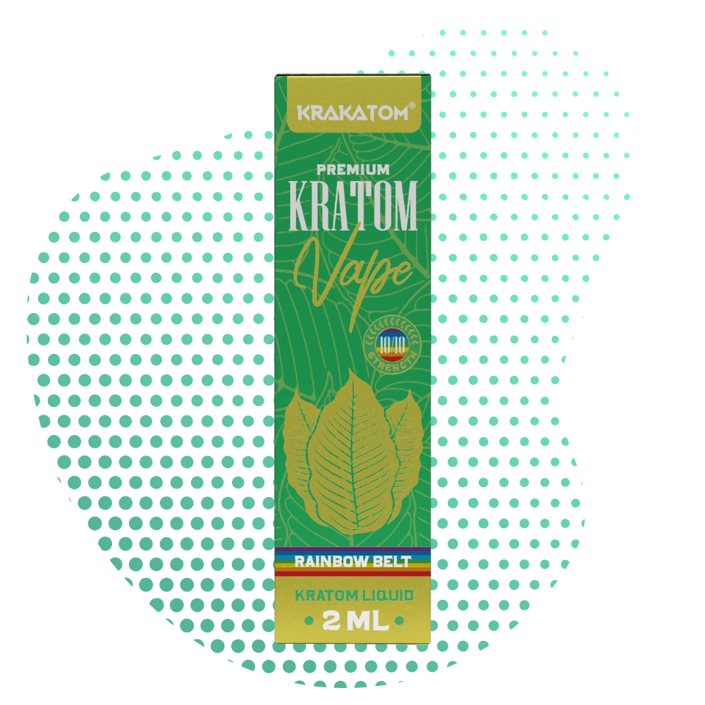 Kratom Vape 2 ml Rainbow Belt liquid shot