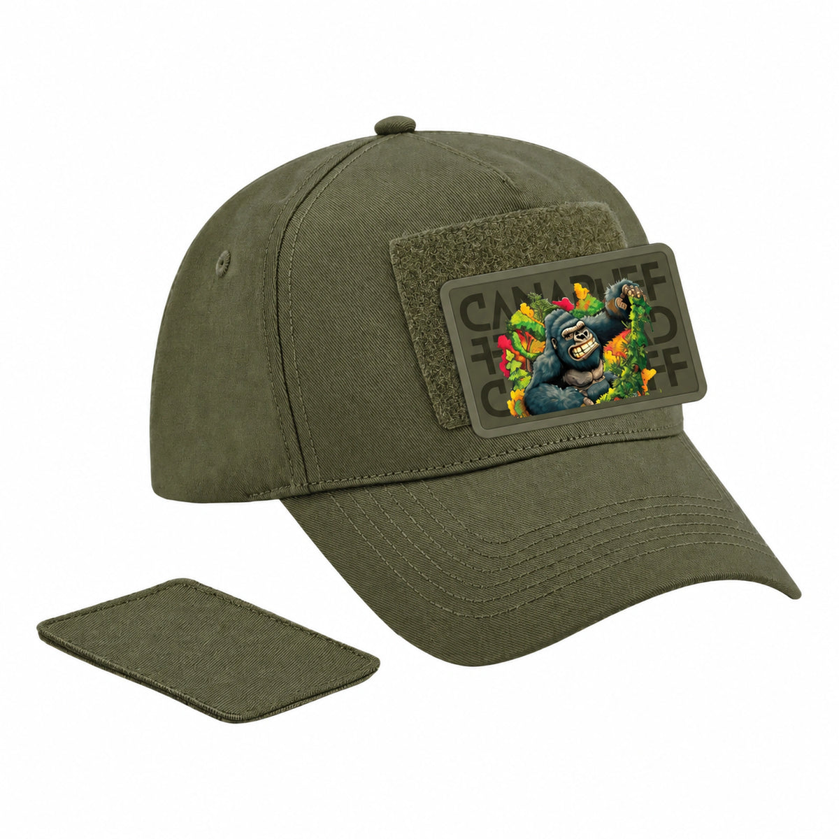 Canapuff Cap – Jungle Gorilla – Green