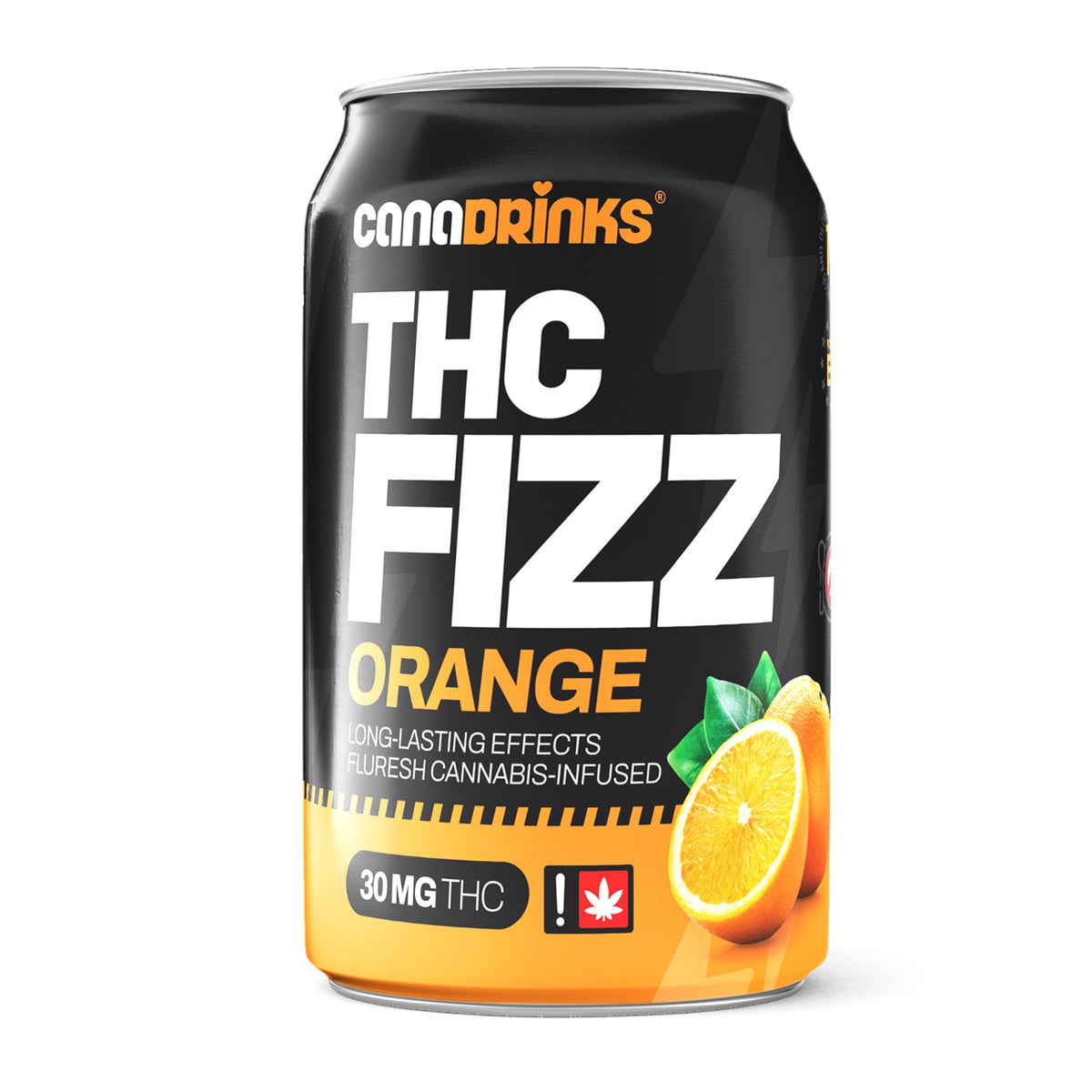 THC Fizz Orange 30 mg/THC-Canapuff