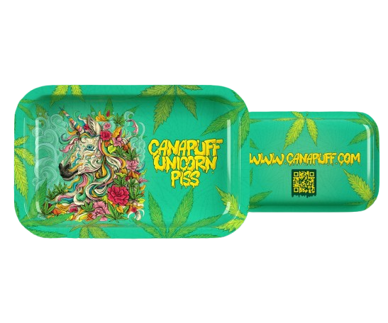 Canapuff Unicorn Piss rolling tray, extra large